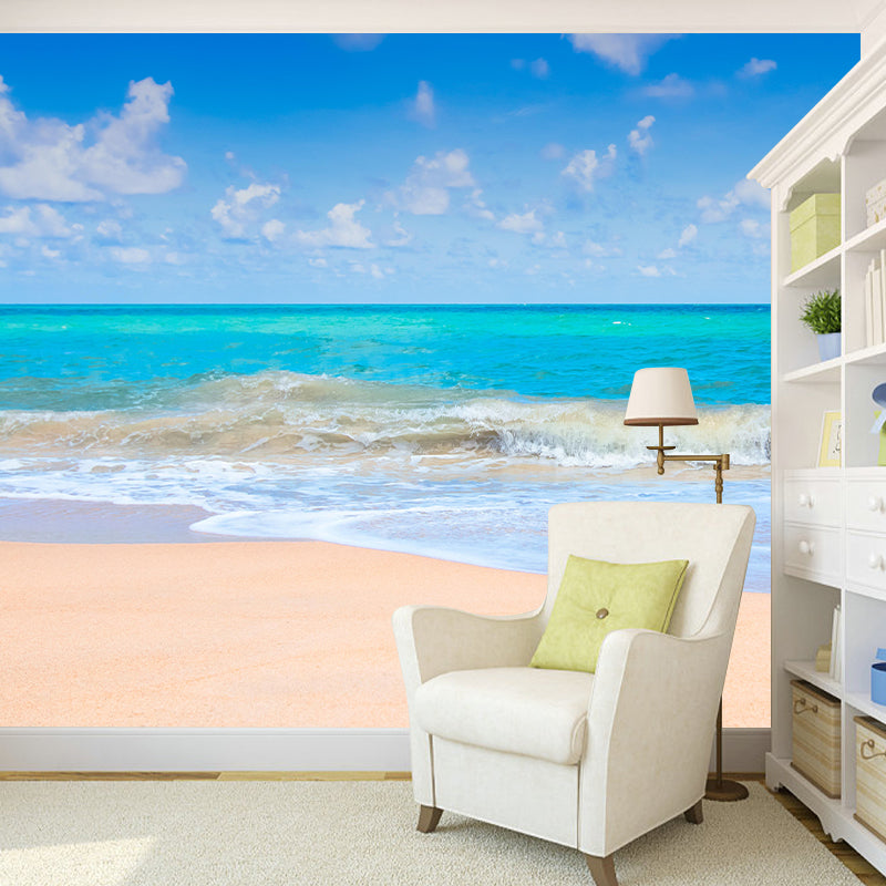 Horizontal Photography Sea Wall Mural Modernism Wall Decoration for Wall Decor