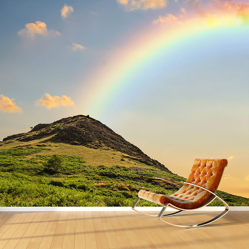 Mildew Resistant Beautiful Sky Mural for Sitting Room Decoration