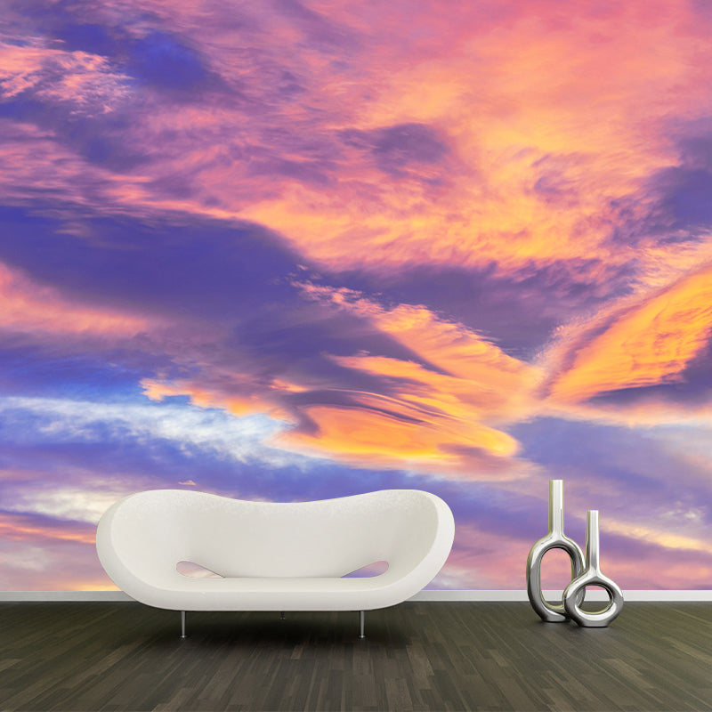 Mildew Resistant Beautiful Sky Mural for Sitting Room Decoration