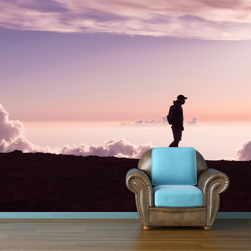 Customized Beautiful Sky Mural Mildew Resistant for Bedroom Decoration