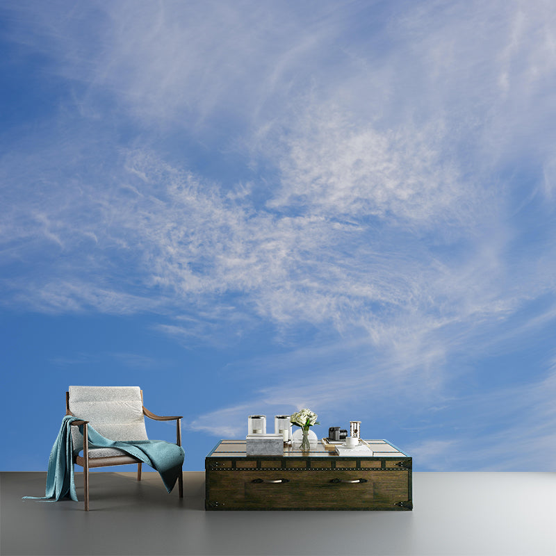 Horizontal Photography Sky Wall Mural Modernism Wall Covering for Decoration