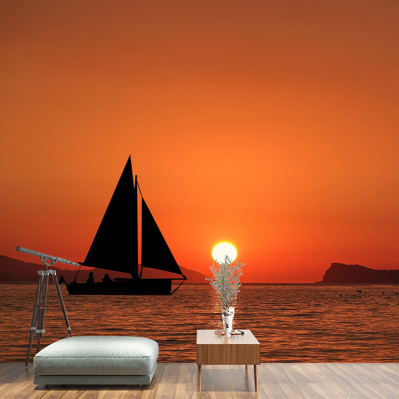 Customized Beautiful Sky Mural Eco-friendly for Sitting Room Decoration