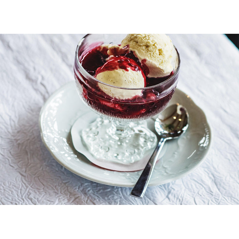 Ice Cream Photography Dessert Mural Wallpaper Mildew Resistant for Cream Shop