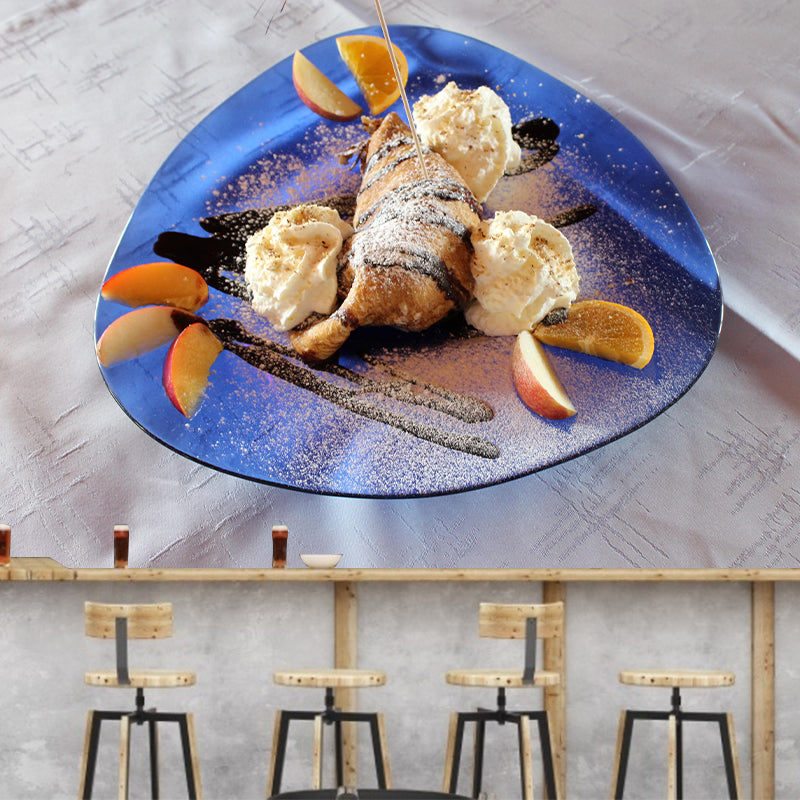 Customized Ice Cream Dessert Mural Modern Style Wall Covering for Cream Shop