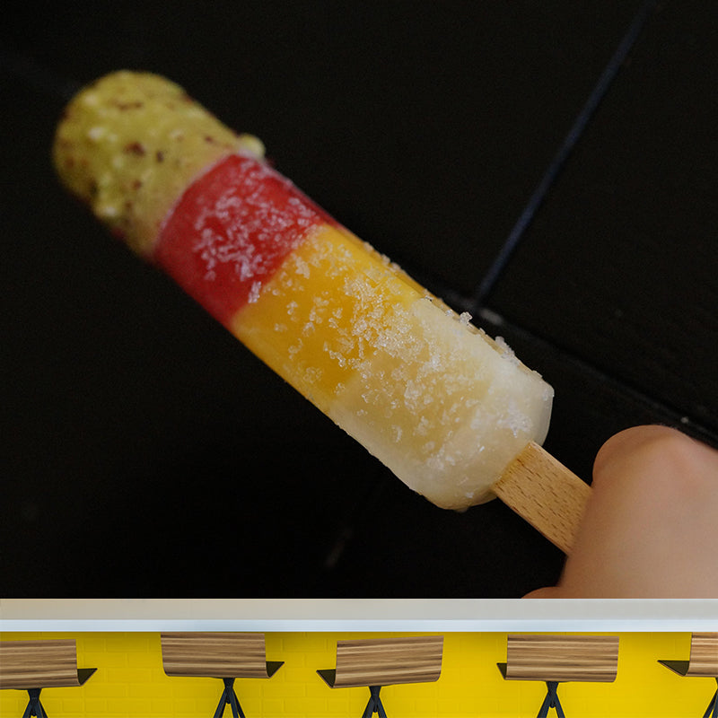 Customized Ice Cream Dessert Mural Modern Style Wall Covering for Cream Shop