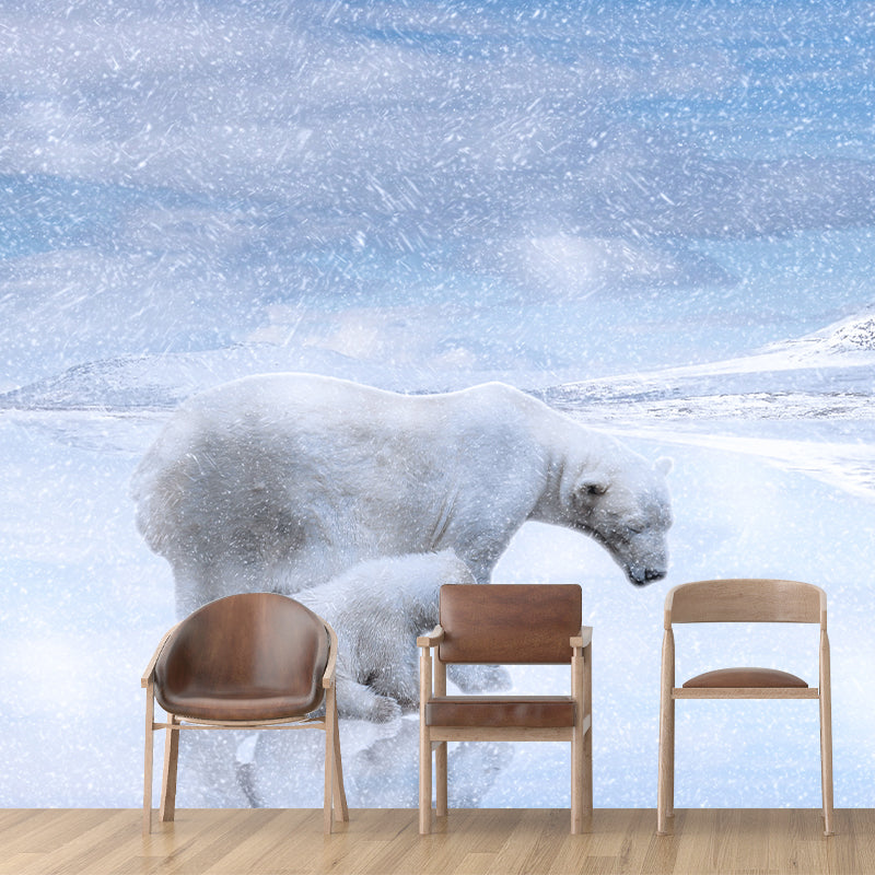 Bear Animal Wall Mural Sitting Room Bedroom Decor, Multiple Sizes Available