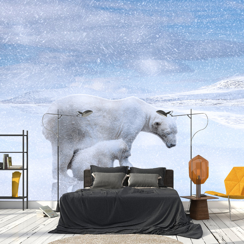 Bear Animal Wall Mural Sitting Room Bedroom Decor, Multiple Sizes Available