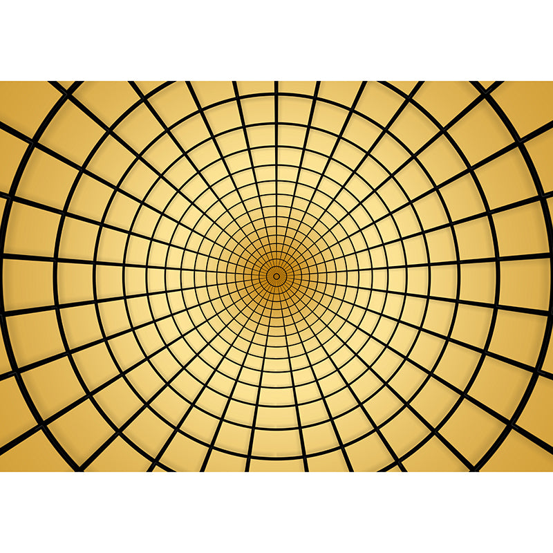 Geometric Circle Mural Decal Wall Art for Home Decor, Moisture Resistant