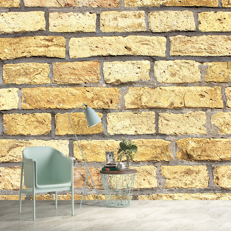 Industrial Style Brick Wall Decor for Living Room, Customized Size Available