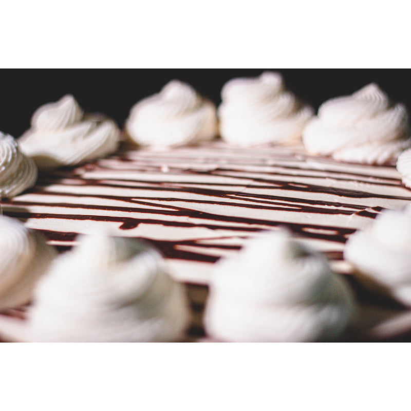 Simple Dessert Mural Wallpaper for Commerce Shop Decoration, Waterproofing