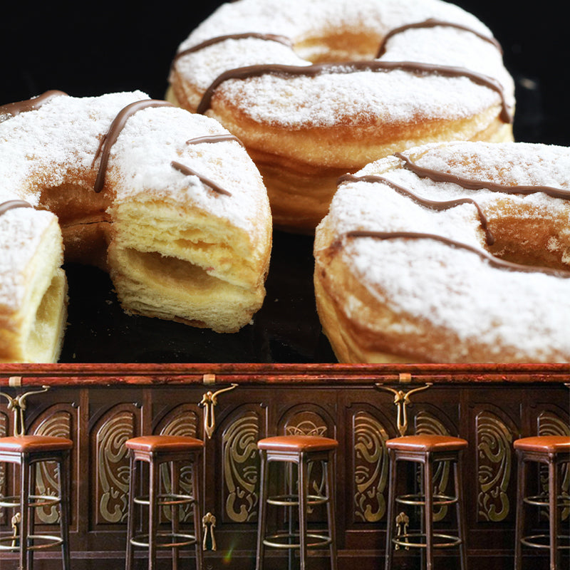 Customized Dessert Mural Wallpaper Commerce Shop Decoration, Mildew Resistant