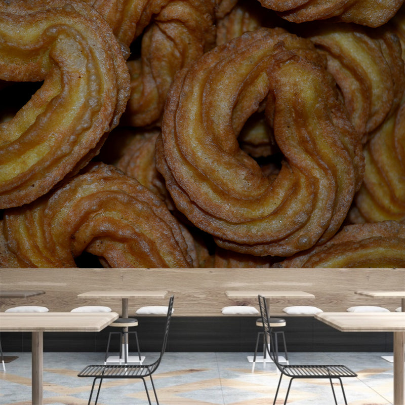 Delicious Food Wall Mural Decal Modern Decoration Dessert Shop Wall Decor