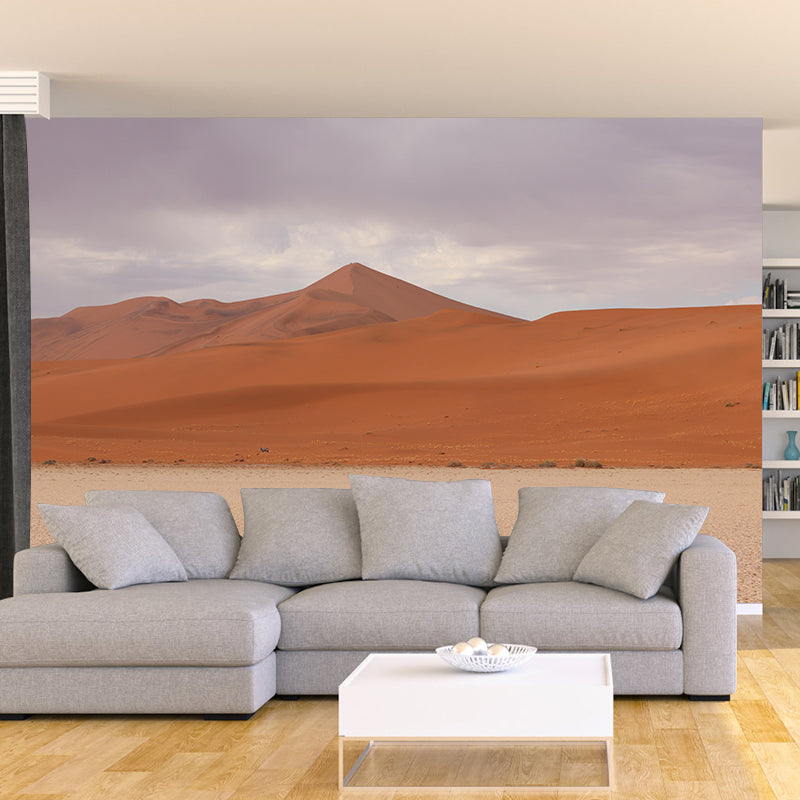 Desert Mural Wallpaper Horizontal Photography Style for Bedroom Decoration