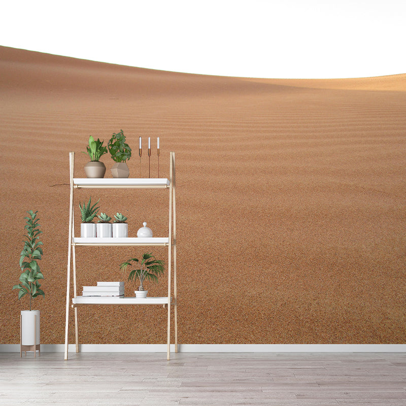 Huge Desert Mural Wallpaper Photography Style for Dining Room Decor