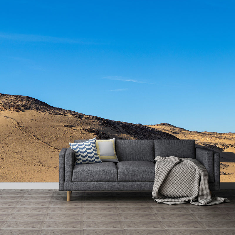 Horizontal Photography Desert Mural Wallpaper Style for Living Room Decor