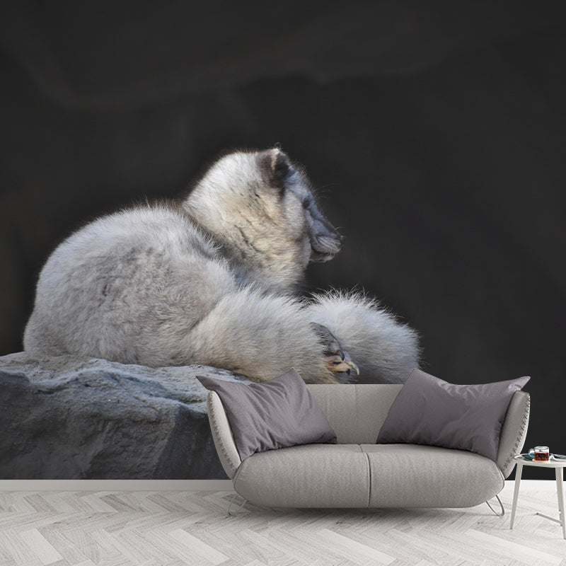 Photography Wild Animal Fox Mural Wallpaper Environment Friendly for Living Room