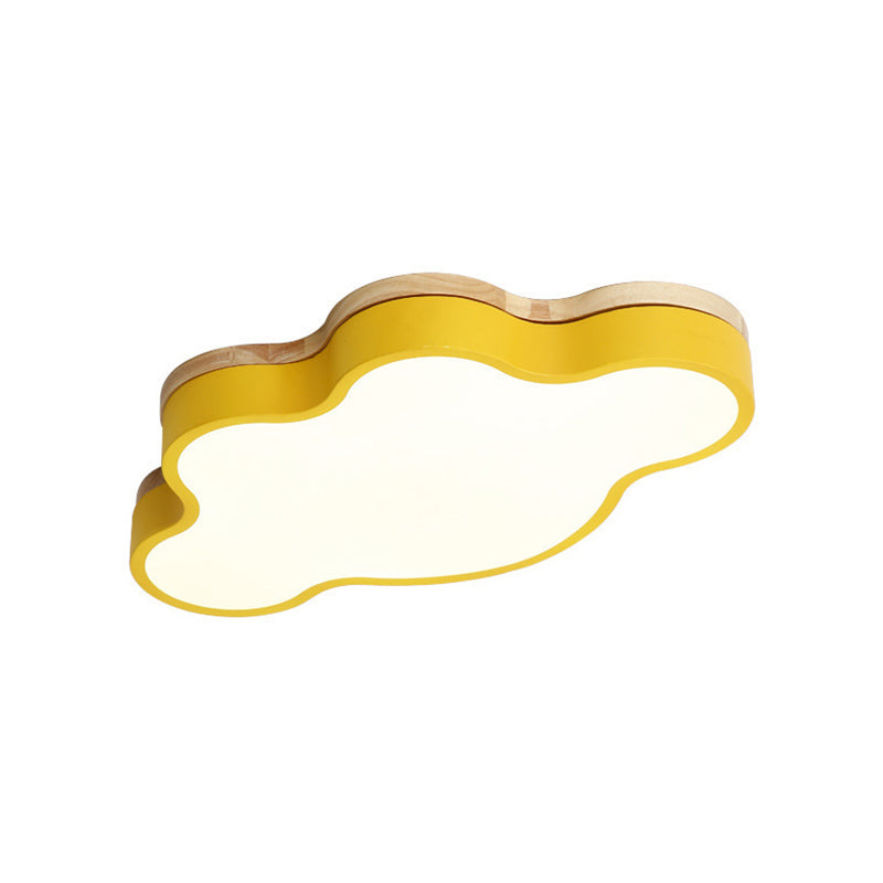 1-Light Flush Mount Nordic Macarons Flush Mount Ceiling Beleuchtung Befestigung