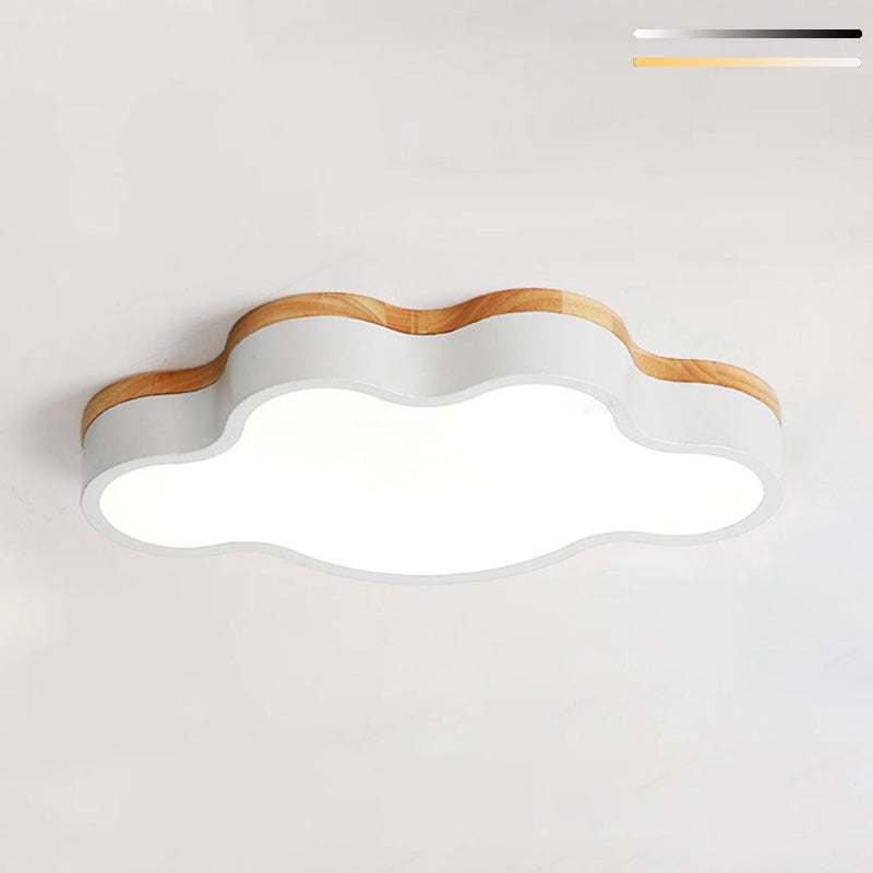 1-Light Flush Mount Nordic Macarons Flush Mount Ceiling Beleuchtung Befestigung