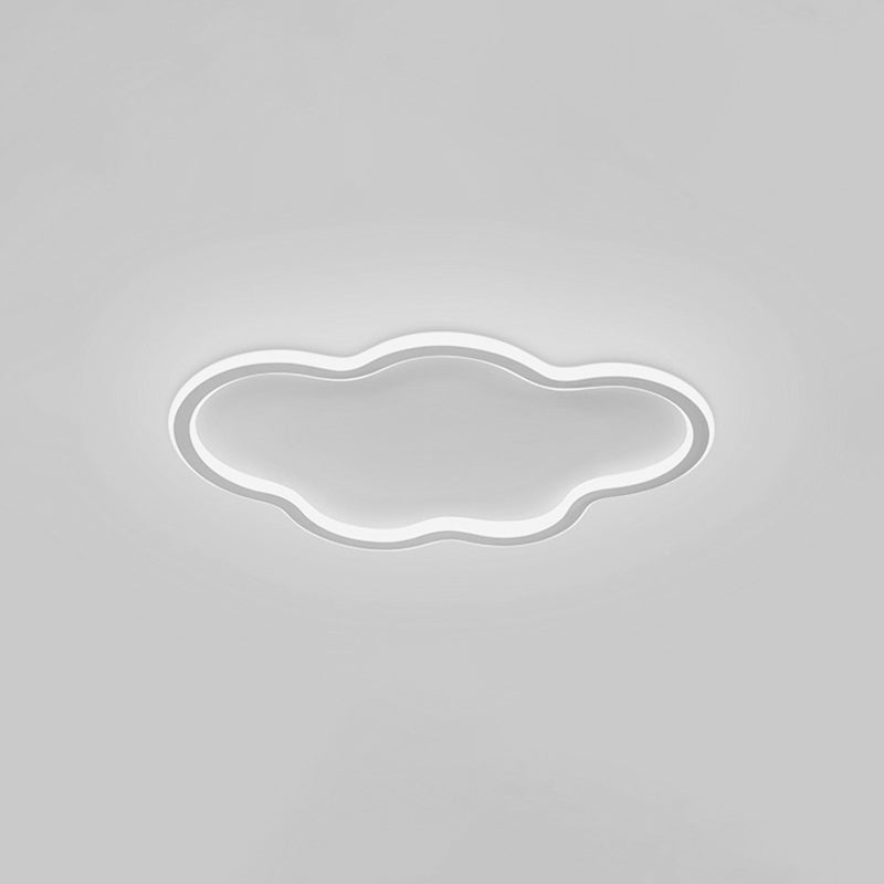 Plafonnier moderne à montage encastré, luminaire géométrique à montage encastré