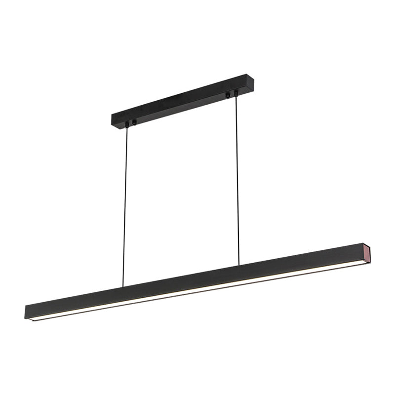 Linear Island Pendant Lights Modern Lighting Chandelier Metal 1 Light Island Lights