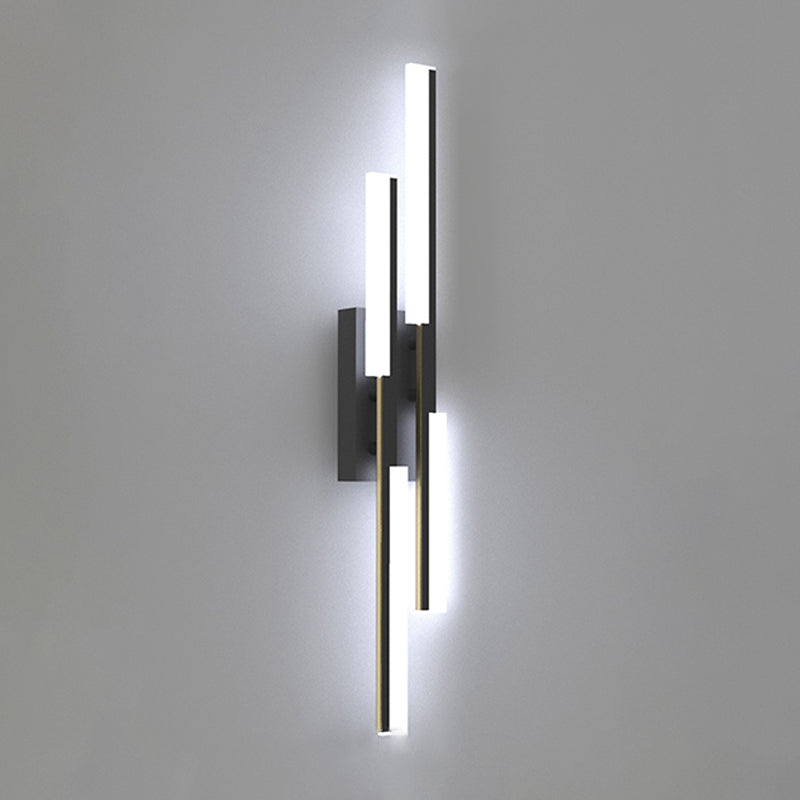 Linear Wall Light Wall Mounted Reading Lights Modern Bathroom Wall Sconces with Acrylic Shade