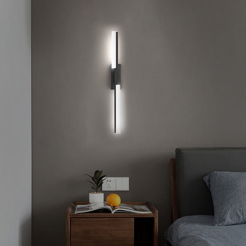 Linear Wall Light Wall Mounted Reading Lights Modern Bathroom Wall Sconces with Acrylic Shade