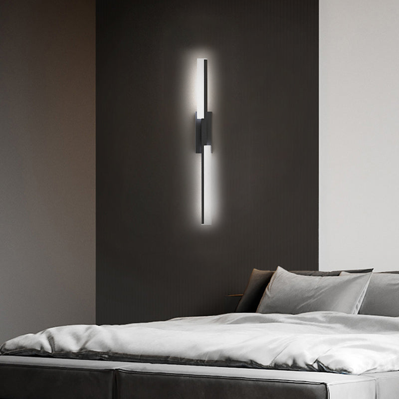 Linear Wall Light Wall Mounted Reading Lights Modern Bathroom Wall Sconces with Acrylic Shade