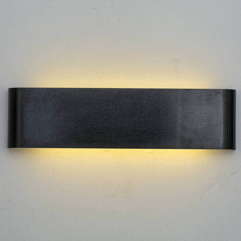 Modern Luxury Simple StyleLine Shade Wall Sconce Metal 1 Light Sconces for Bedroom