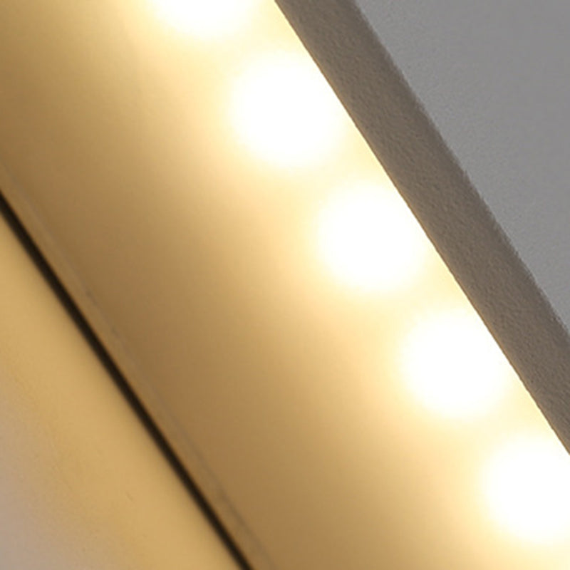 Modern Luxury Simple StyleLine Shade Wall Sconce Metal 1 Light Sconces for Bedroom