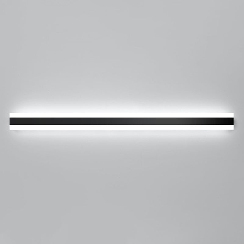 Acconde da parete da parete a 1 linea a 1 luce Moderna illuminazione da parete acrilica per esterno