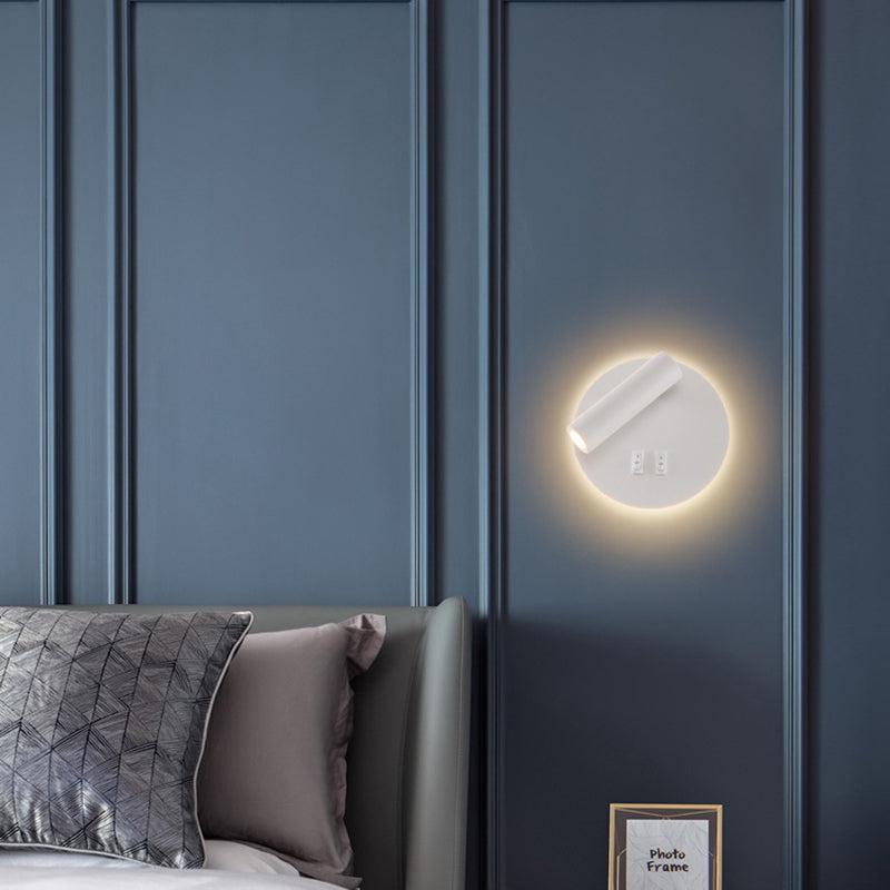 Lampada a 2 luci in metallo a parete moderna moderna geometrica