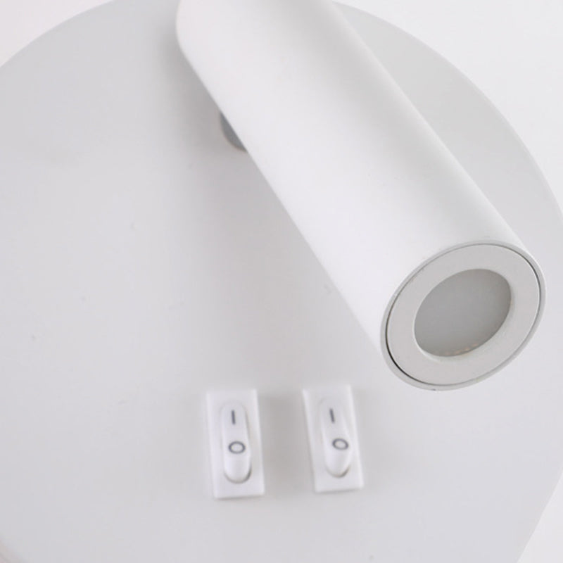 Lampada a 2 luci in metallo a parete moderna moderna geometrica