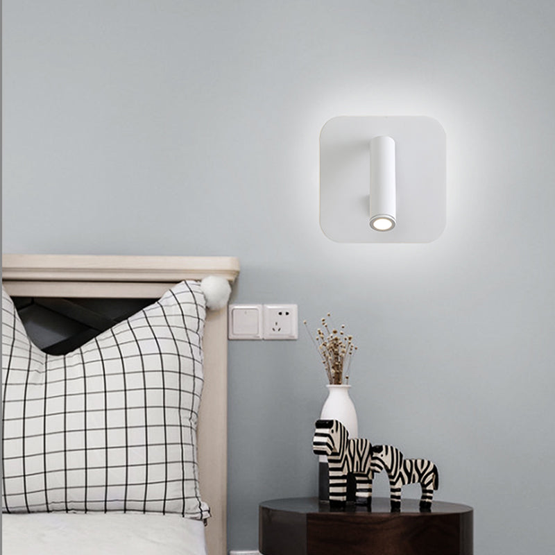 Lampada a 2 luci in metallo a parete moderna moderna geometrica