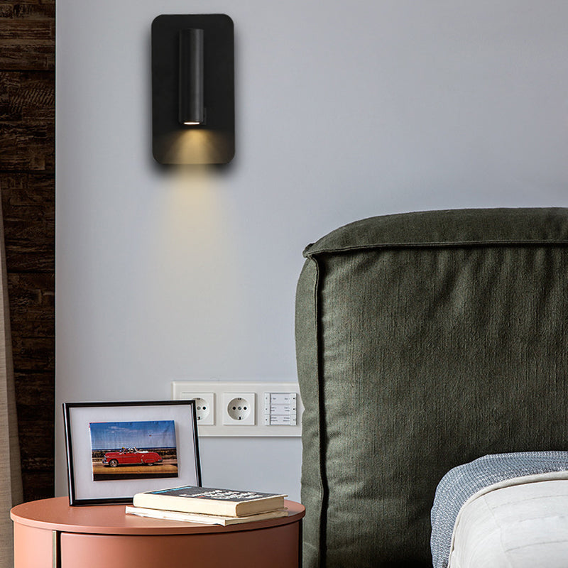 Lampada a 2 luci in metallo a parete moderna moderna geometrica