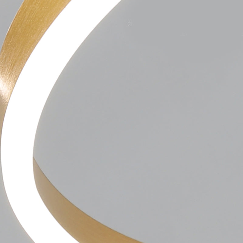 Multi-tier kroonluchter verlichtingsarmaturen Moderne ring kroonluchter lamp met witte acrylschaduw