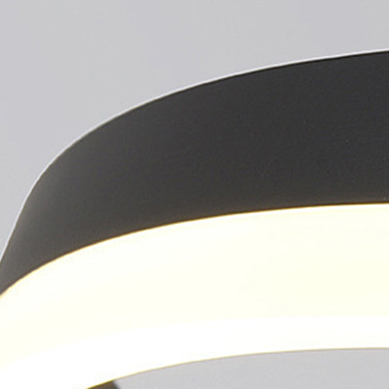 Lampadario circolare contemporaneo lampadario del ristorante il lampadario appeso con ombra acrilica