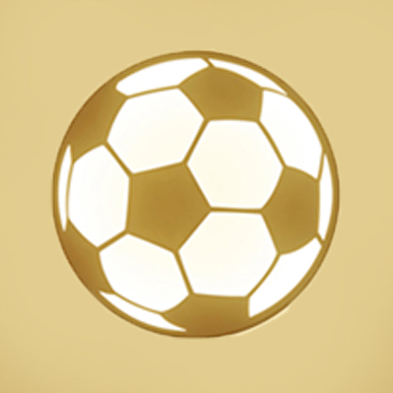 Metalen SCONCE LICHT CARToon -vormige wandbevestiging Lichtbeveiliging voor slaapkamerfoyer