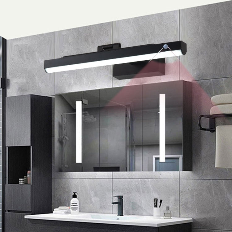 Modern Simplicity Intelligent Sensor Lighting Fixture for Bathroom Powder Room Washroom