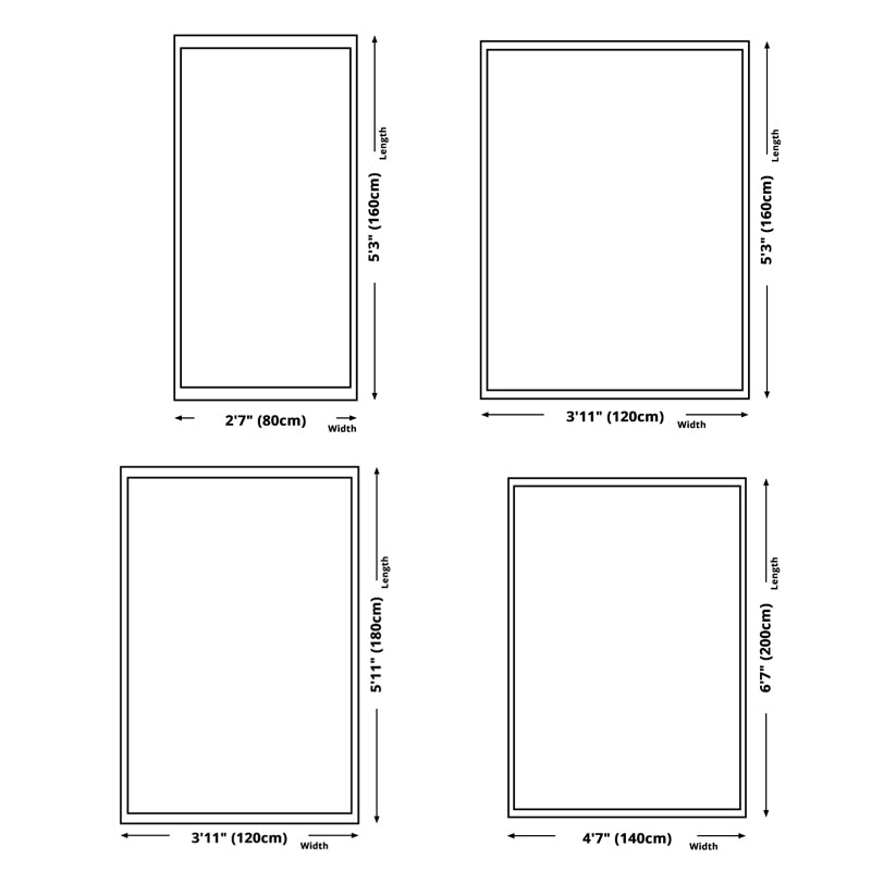 Dark Grey Modern Rug Polyester Graphic Indoor Rug Non-Slip Backing Rug for Living Room