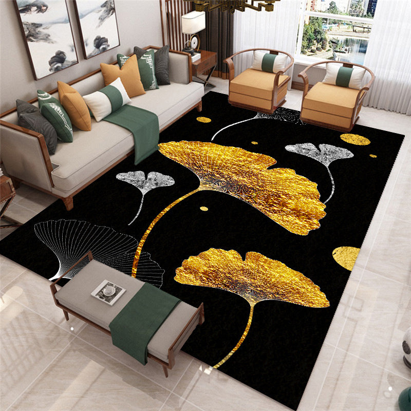 Colorful Modern Carpet Animals Pattern Polyester Area Rug Stain Resistant Rug for Home Decor
