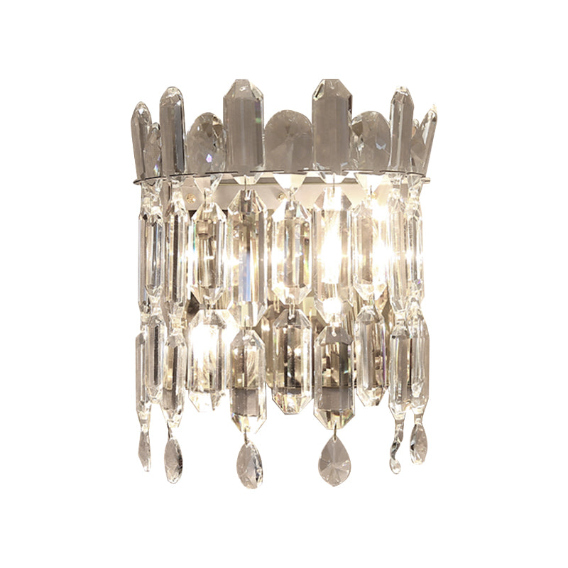 Lampada a parete a parete a parete a metà cilindri Lights MODERNI MODERNO LUCI DI SCONCE DELLA parete a 2 luci