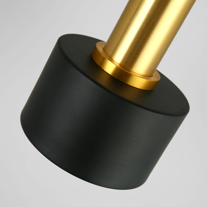 Estilo moderno de 1 luz de montaje en la pared Luz de lámpara Cilíndrica de metal apliques de pared