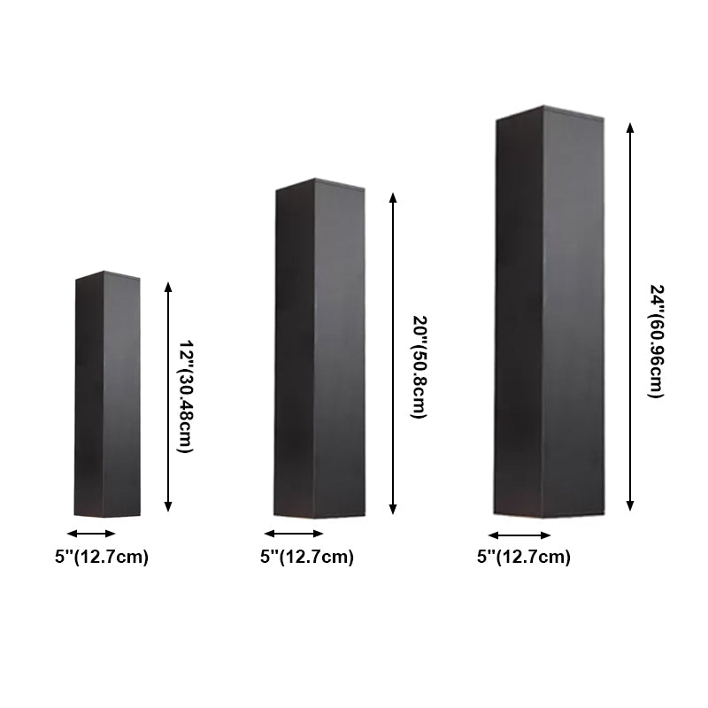 Aluminum Geometric Wall Lamp Fixtures Modern Style 2-Lights Wall Sconce Fixtures