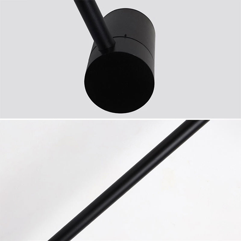 Lineaire wandkandelverlichting Moderne wandverlichting Wandmakerij metaal 1 lichte sconce lichten