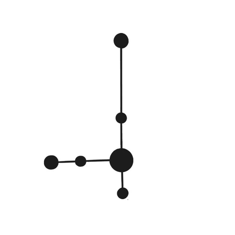Luz de la matrícula moderna Lighting Geométrico Luz de luz Luces de pared de metal para sala de estar