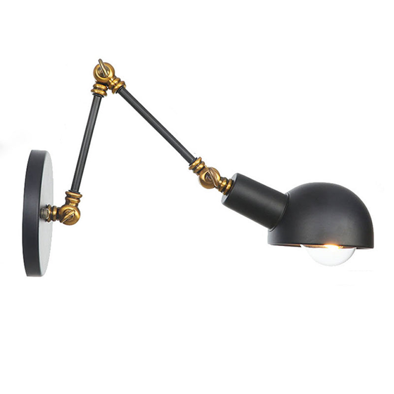 Swing Arm Lamp Wall Sconce Lighting Industrial Style Metal 1 Head Wall Mounted Light Fixture