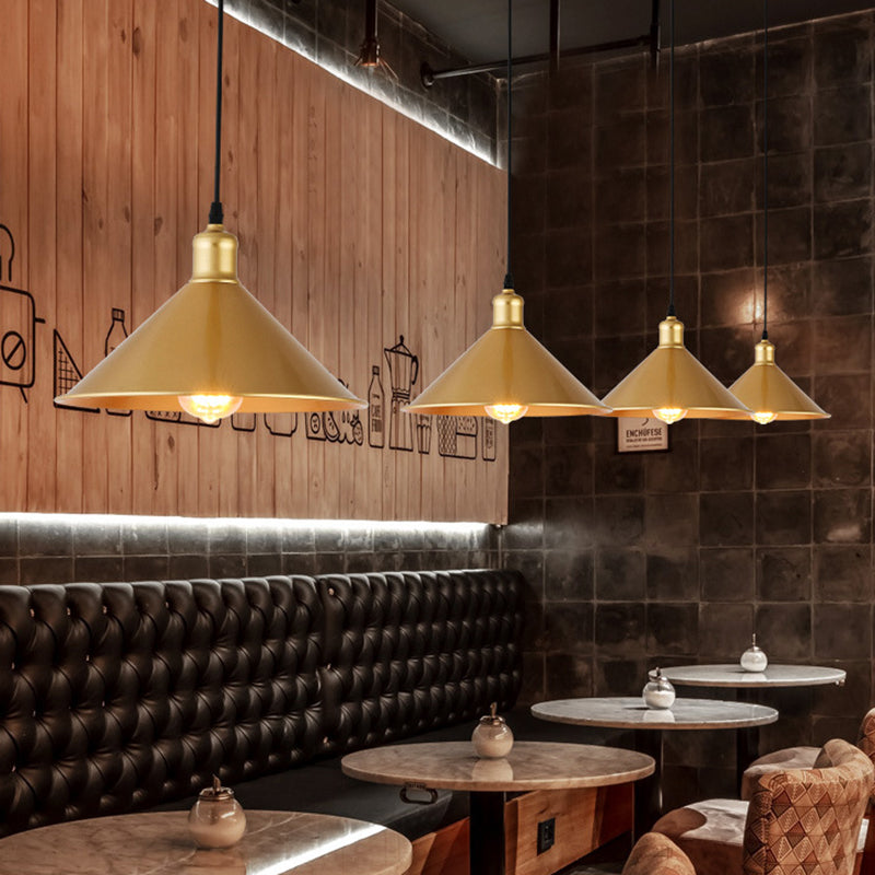 Estilo contemporáneo geométrico geométrico metal 1 kit de luz colgante de luz