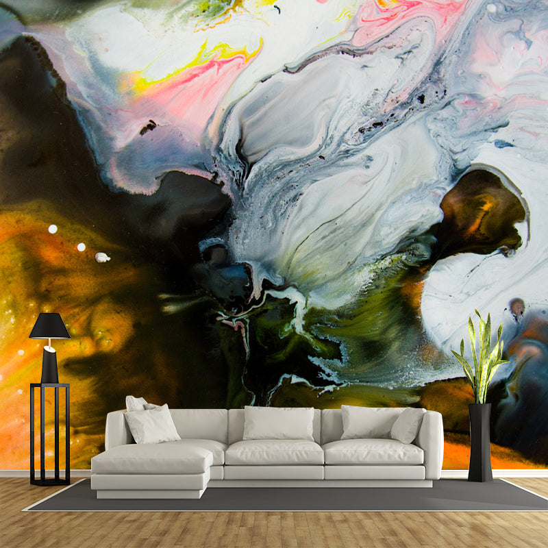 Minimalist Style Mural Wallpaper for Sitting Room Abstract Wall Art, Full Size