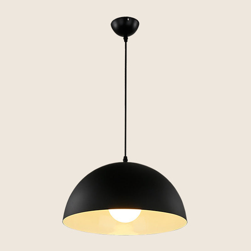 Modern Style Macaron Pendant Light 1 Light Hanging Lamp Fixture for Living Room