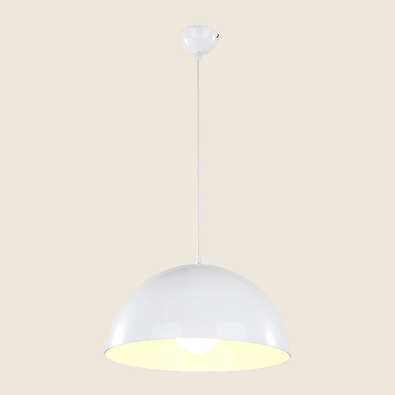 Modern Style Macaron Pendant Light 1 Light Hanging Lamp Fixture for Living Room